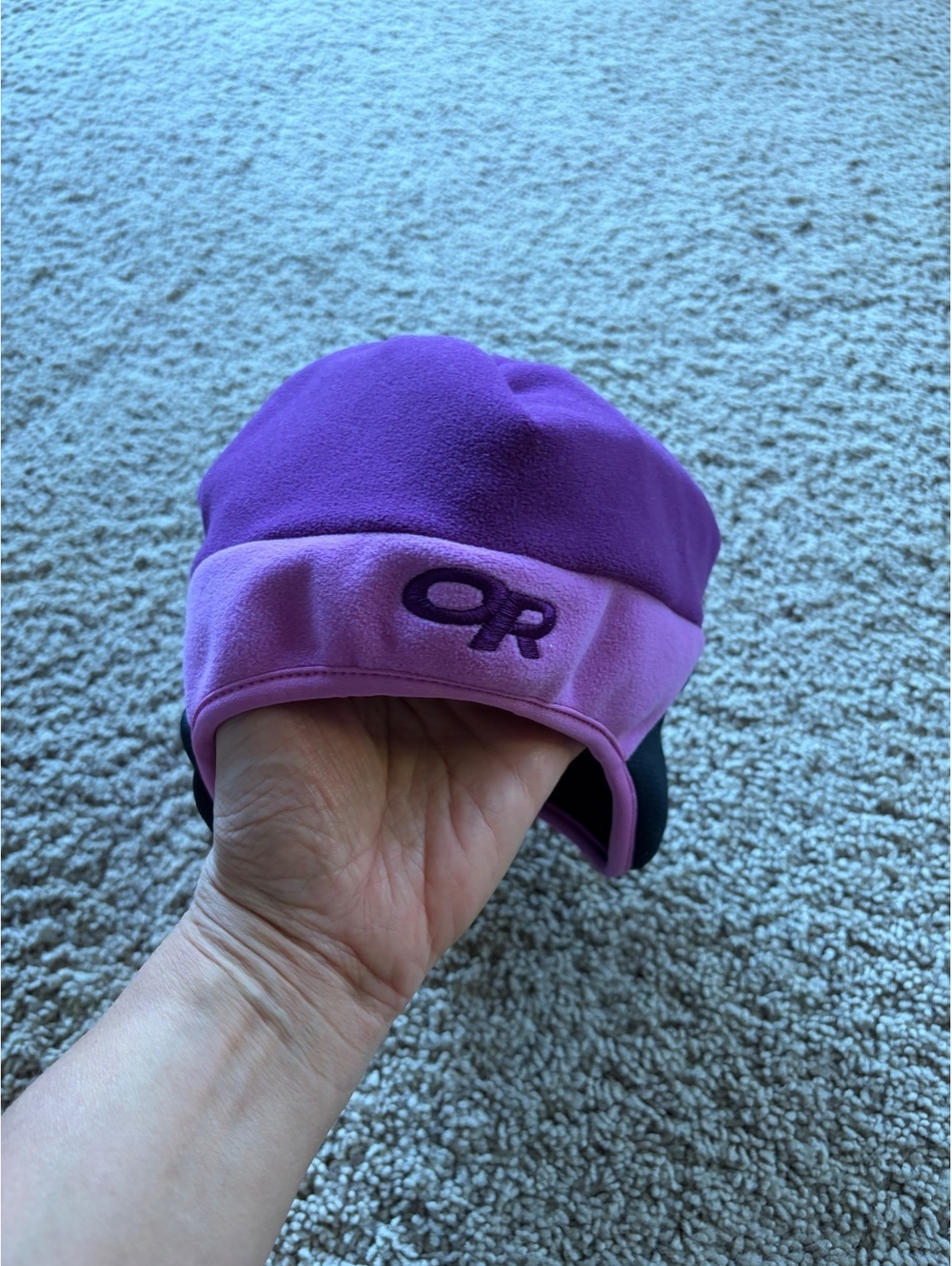Outdoor Research Kids' Alpine purple gore Hat (Youth Size M/L, Ages 6-12 Years)